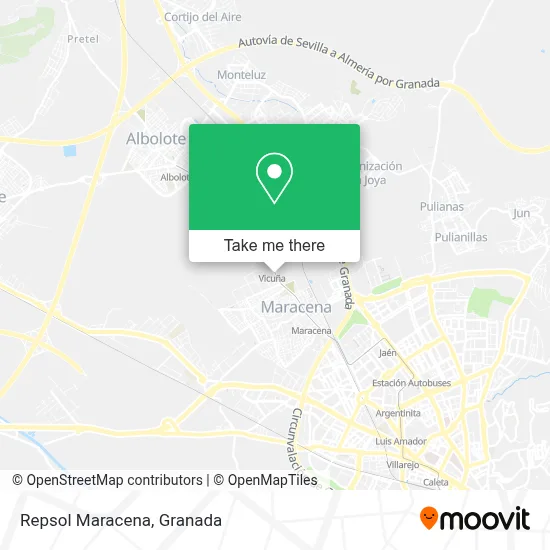 Repsol Maracena map