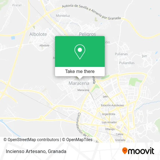 Incienso Artesano map