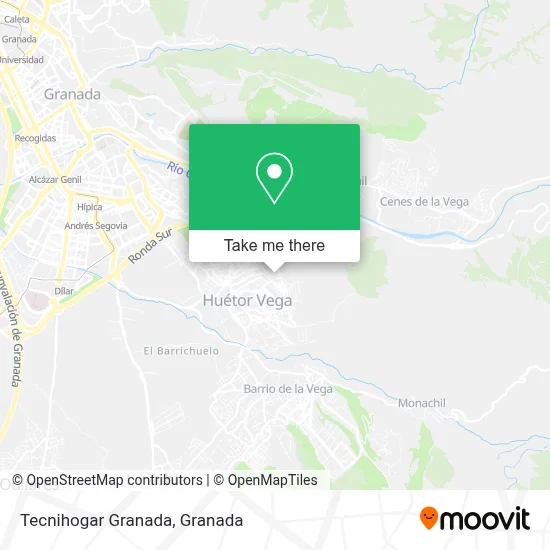 Tecnihogar Granada map