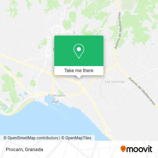 Procam map
