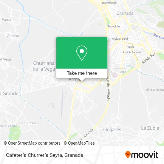 Cafetería Churrería Seyra map