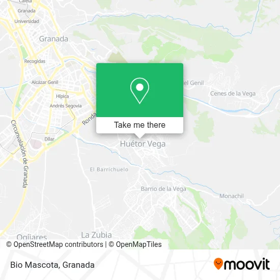 Bio Mascota map