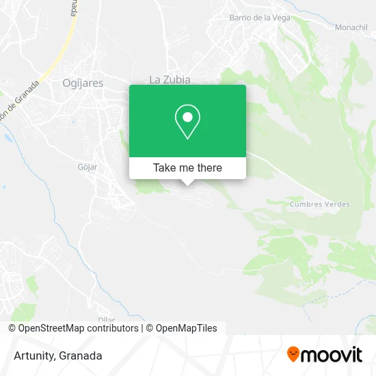 Artunity map