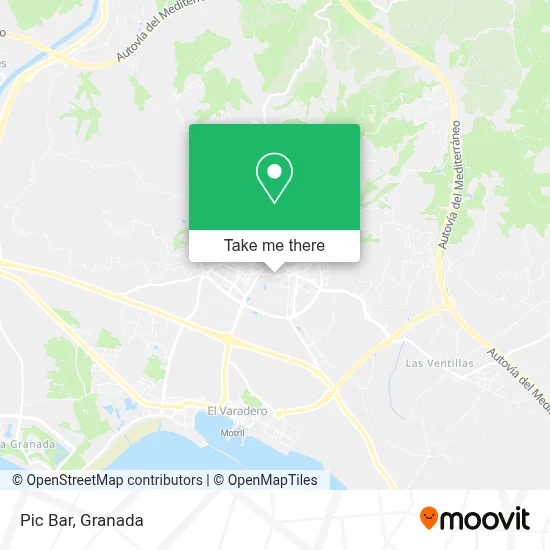 Pic Bar map