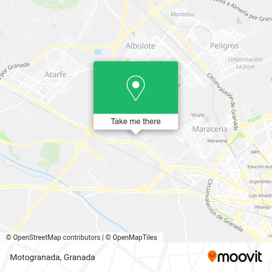Motogranada map