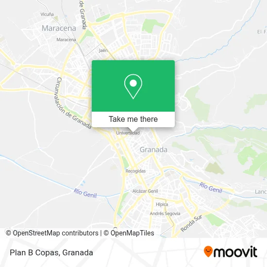 Plan B Copas map
