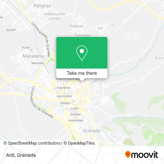 Aldi map