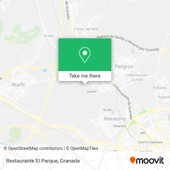 Restaurante El Parque map