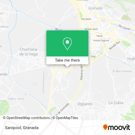 Sanipool map