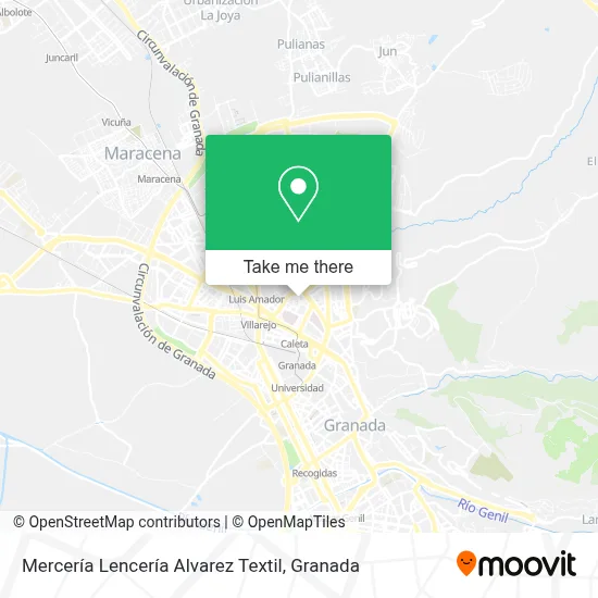 Mercería Lencería Alvarez Textil map