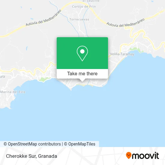 Cherokke Sur map