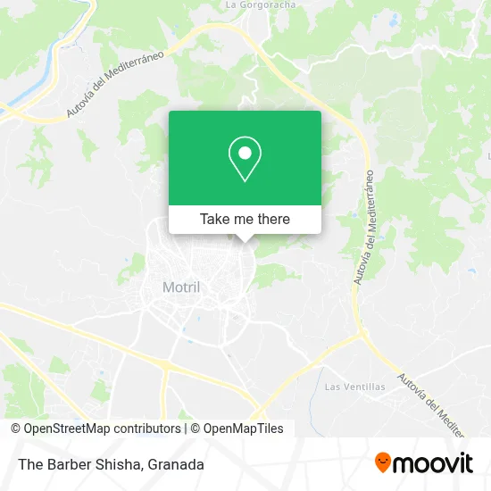 The Barber Shisha map
