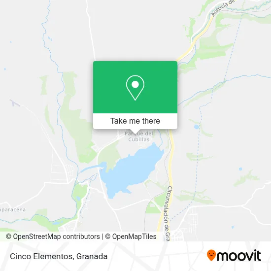 Cinco Elementos map