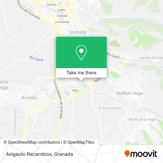 Avigauto Recambios map