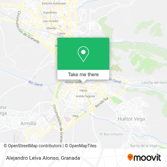 Alejandro Leiva Alonso map