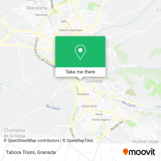Tabora Tours map
