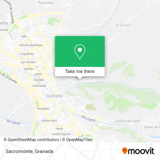 Sacromonte map