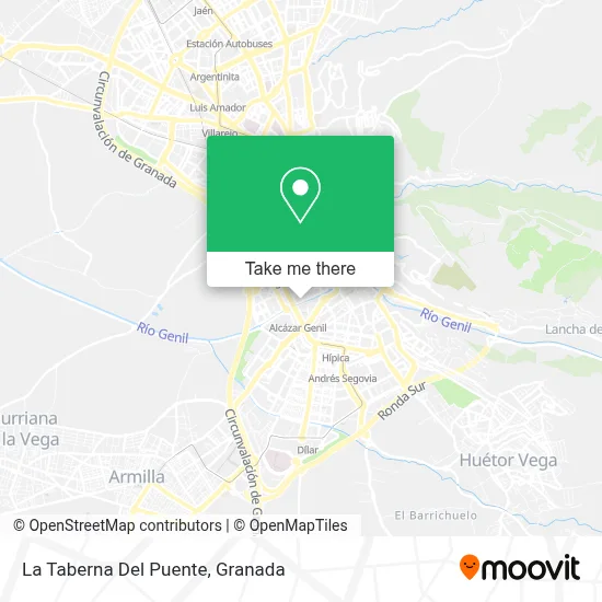 La Taberna Del Puente map