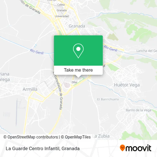 La Guarde Centro Infantil map