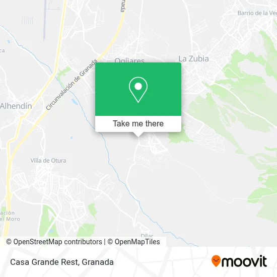 Casa Grande Rest map