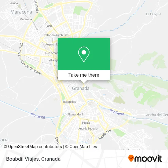 Boabdil Viajes map