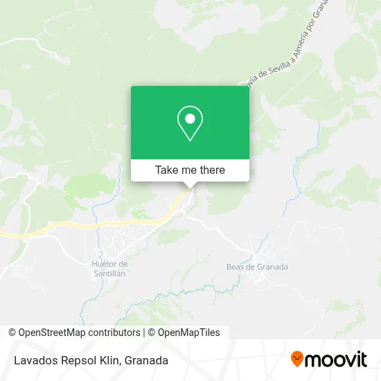 Lavados Repsol Klin map