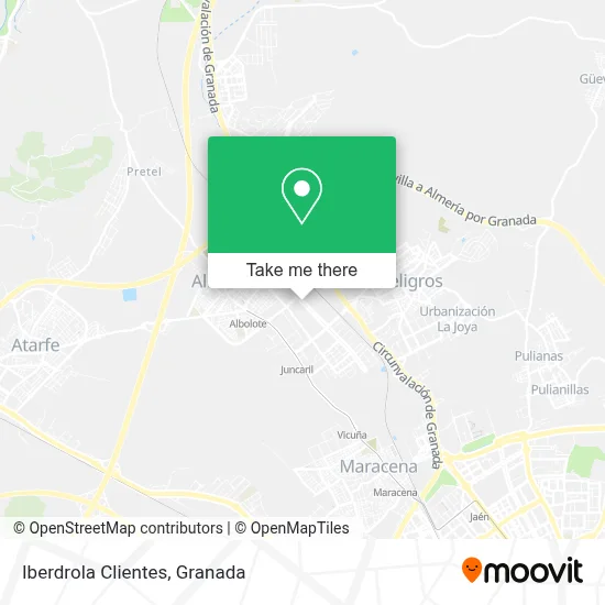 Iberdrola Clientes map