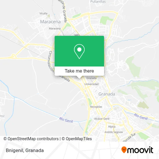 Bnigenil map