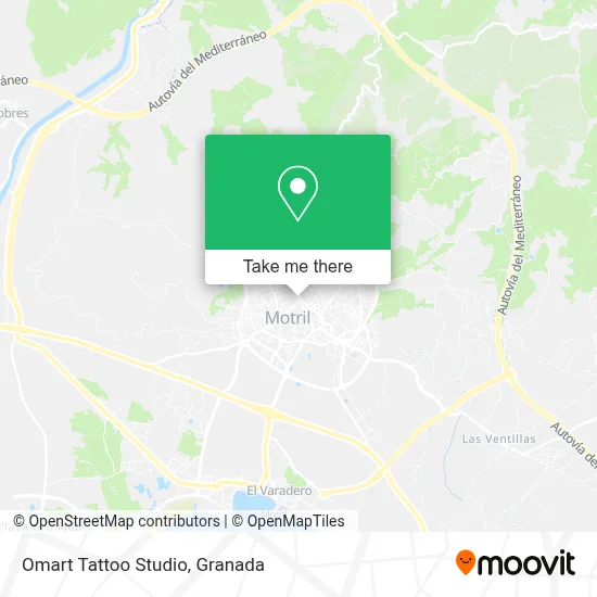 Omart Tattoo Studio map