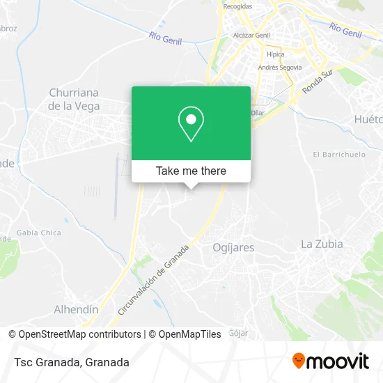 Tsc Granada map