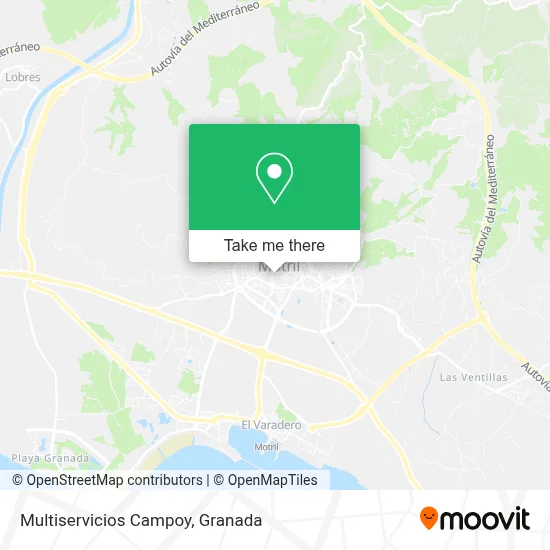 Multiservicios Campoy map