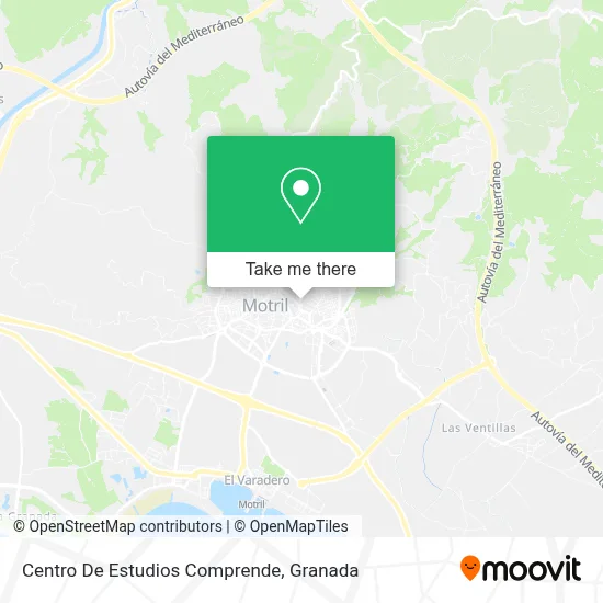 Centro De Estudios Comprende map