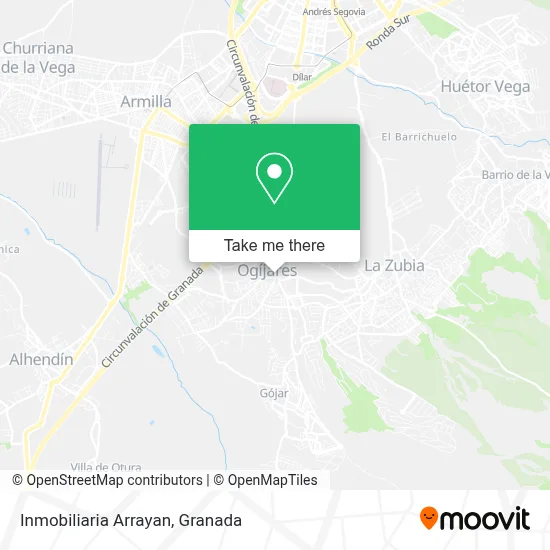 Inmobiliaria Arrayan map