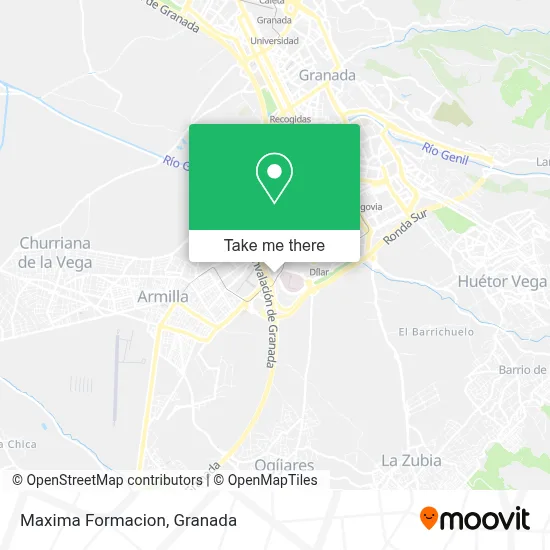 Maxima Formacion map