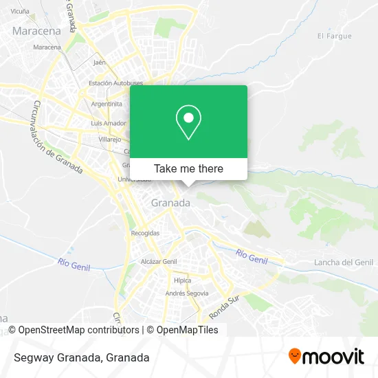 Segway Granada map