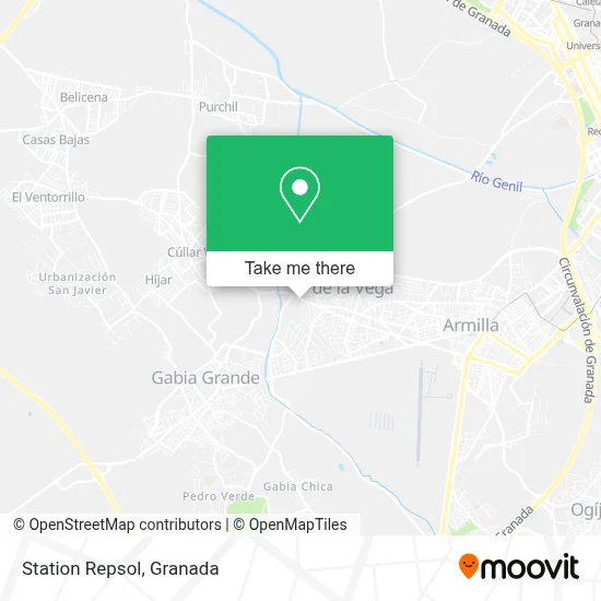 Station Repsol map