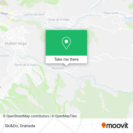 Ski&Do map
