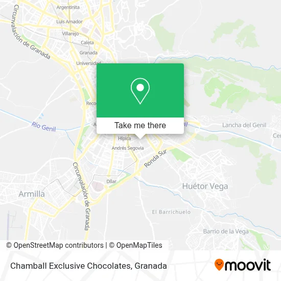 Chamball Exclusive Chocolates map