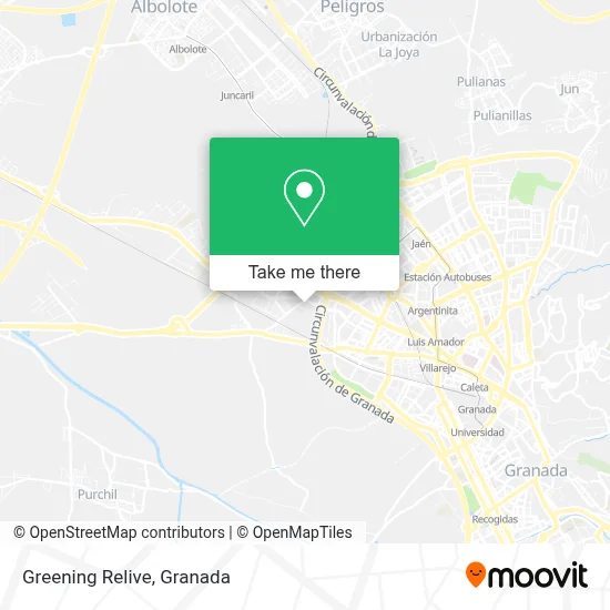 Greening Relive map