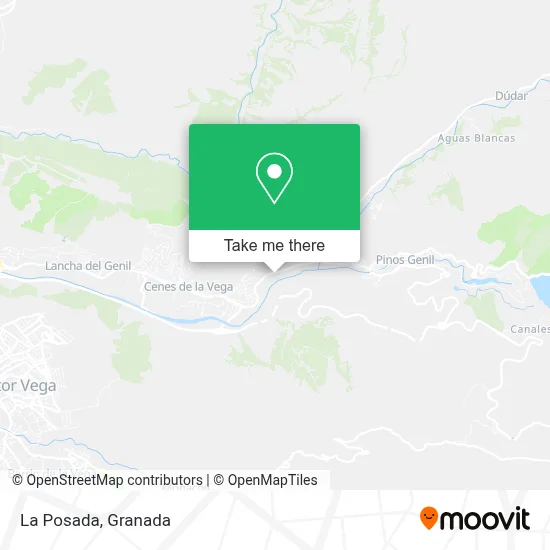 La Posada map