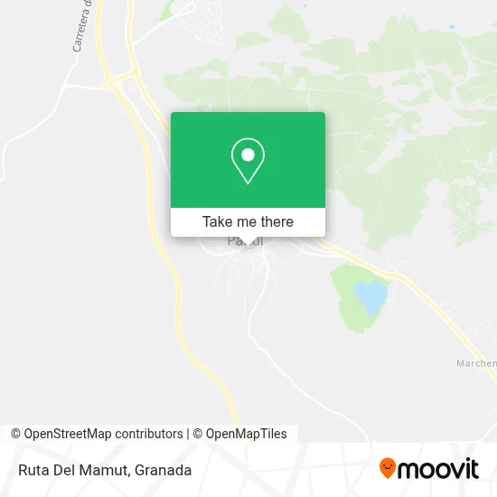 Ruta Del Mamut map