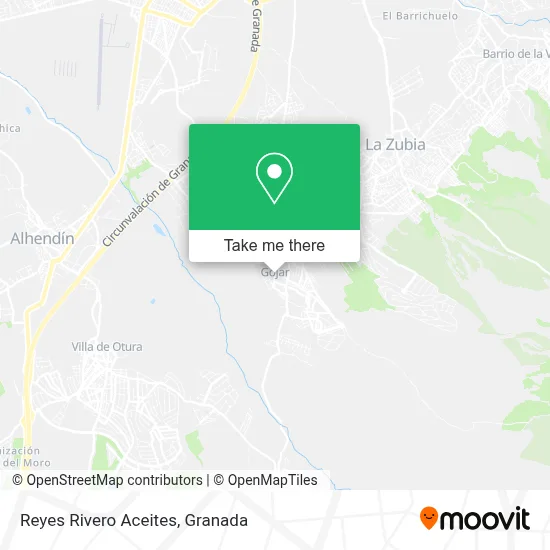 Reyes Rivero Aceites map