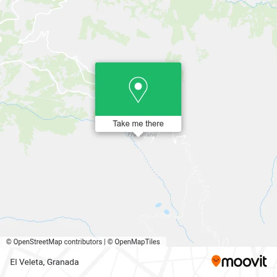El Veleta map