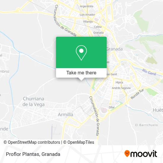 Proflor Plantas map