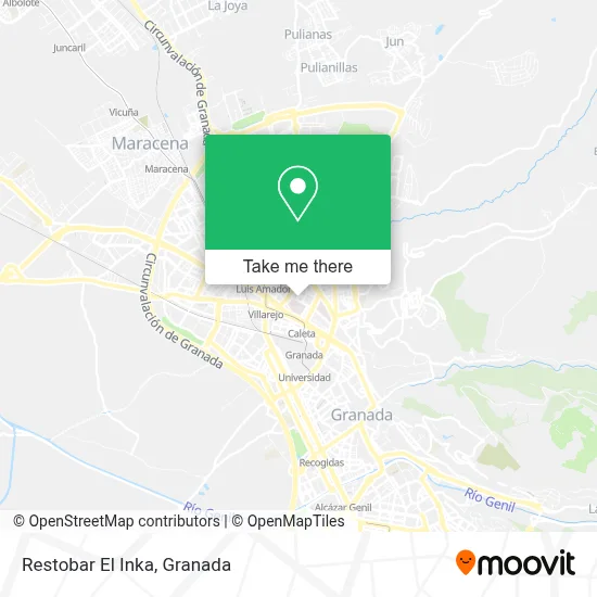 Restobar El Inka map