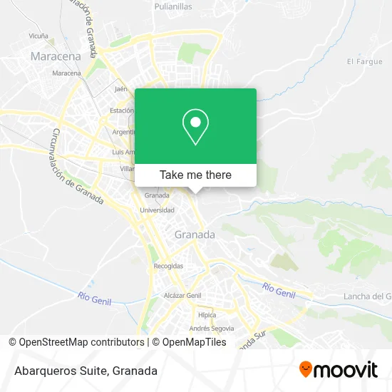 Abarqueros Suite map