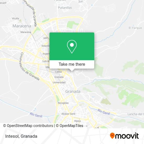 Intesol map