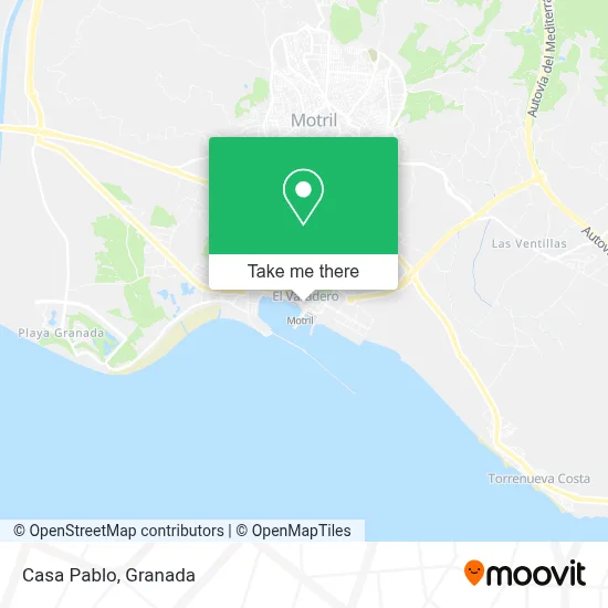 Casa Pablo map