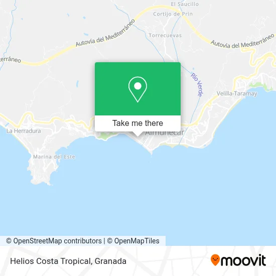 Helios Costa Tropical map