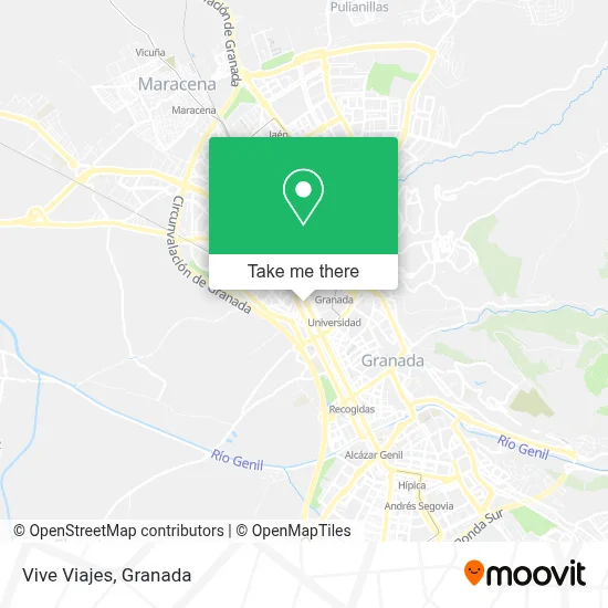 Vive Viajes map